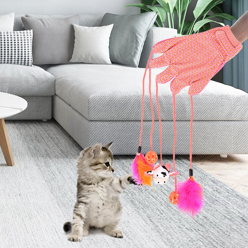 Katzenspielzeug Handschuh