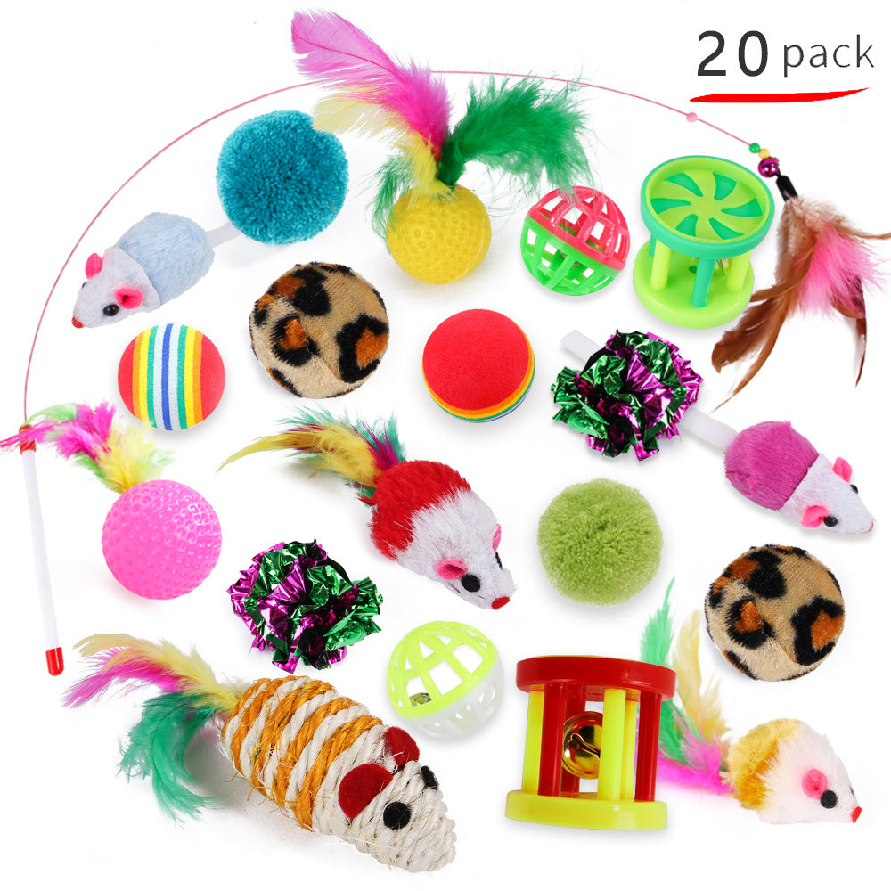 Katzen Spielzeuge 20 stück set