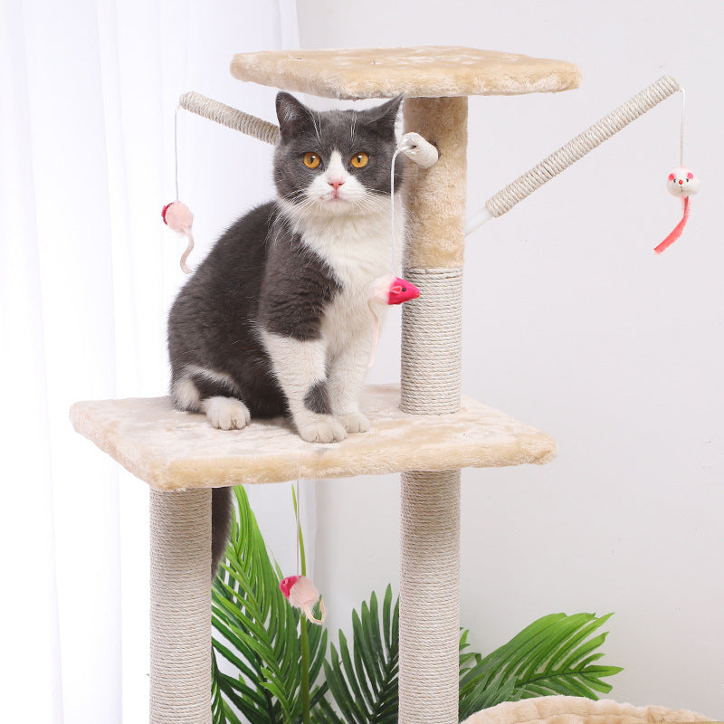 Katzen Baum mit Treppe und Liegefläche