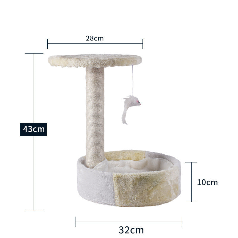 Verschiedene Katzen Bäume