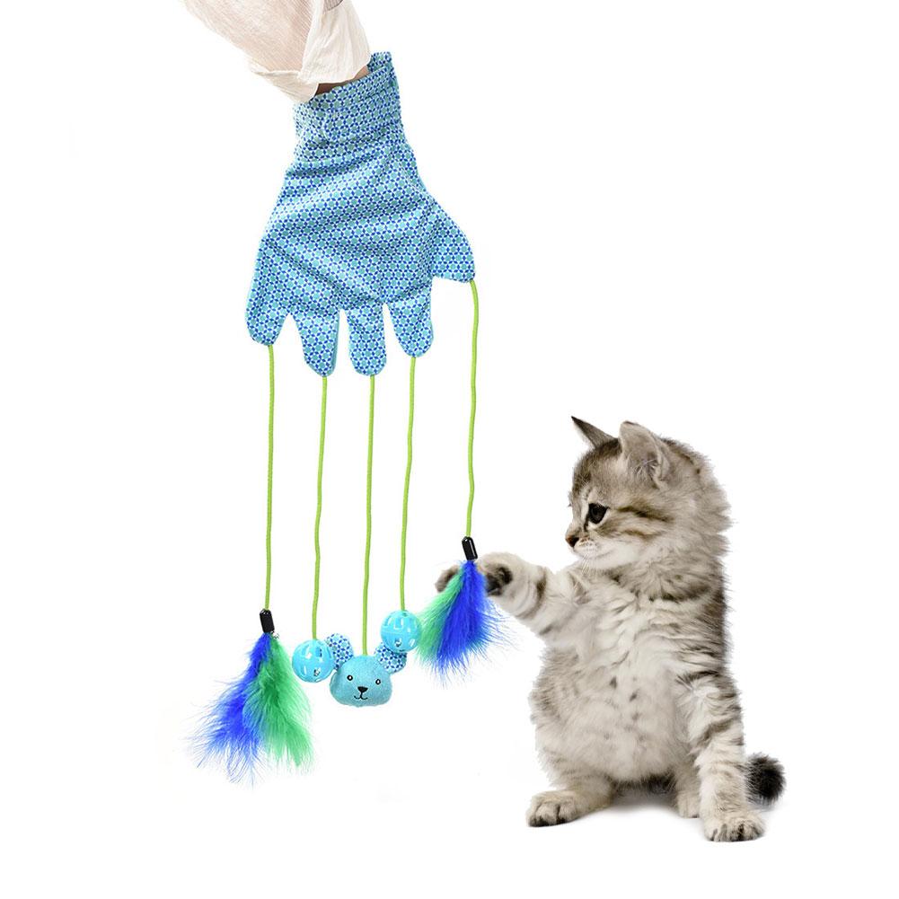 Katzenspielzeug Handschuh