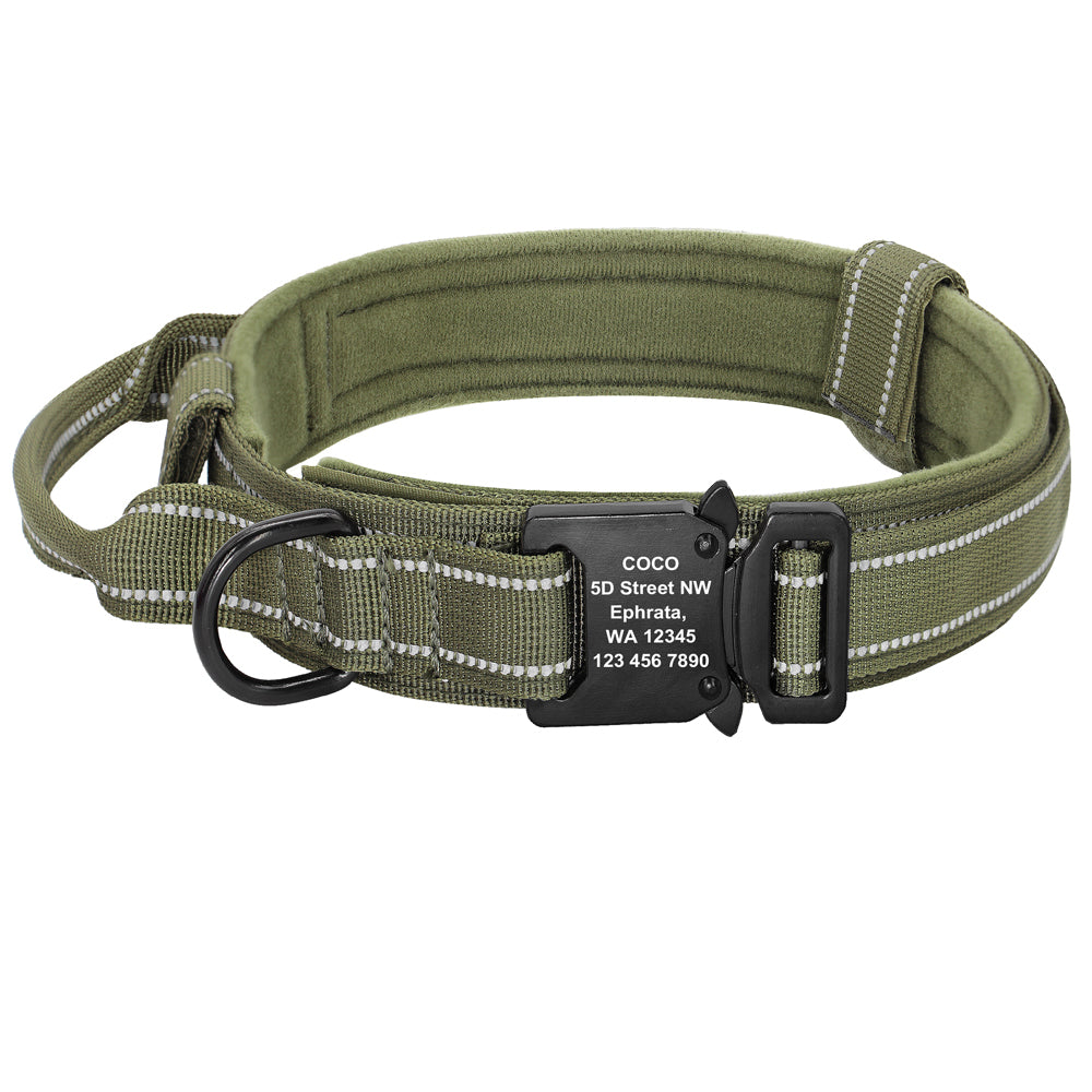 Hundehalsband mit Handgriff