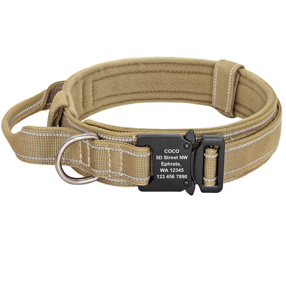 Hundehalsband mit Handgriff