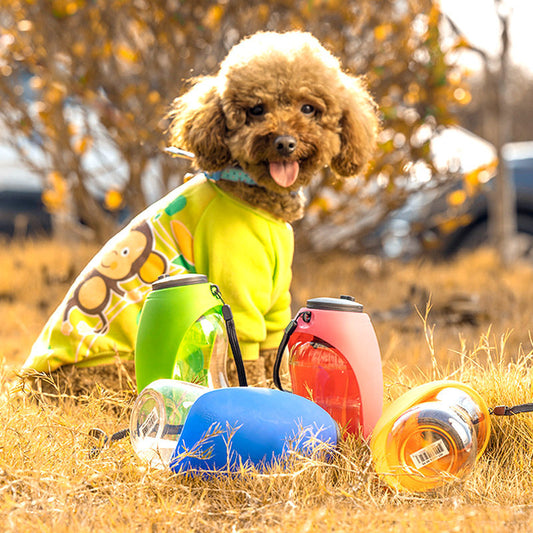 Hunde Trinkflasche für unterwegs